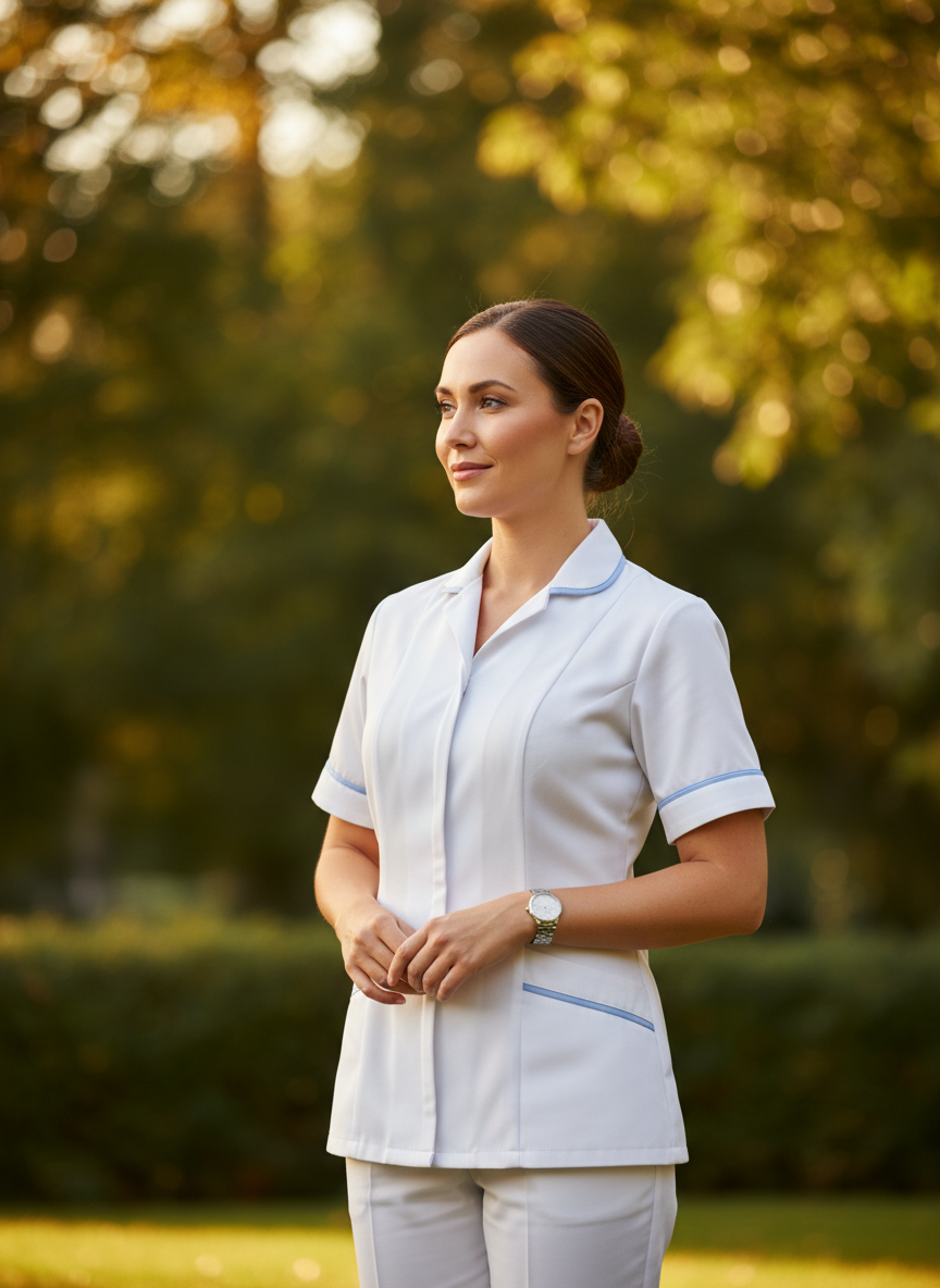 Portrait d'une infirmière professionnelle et confiante